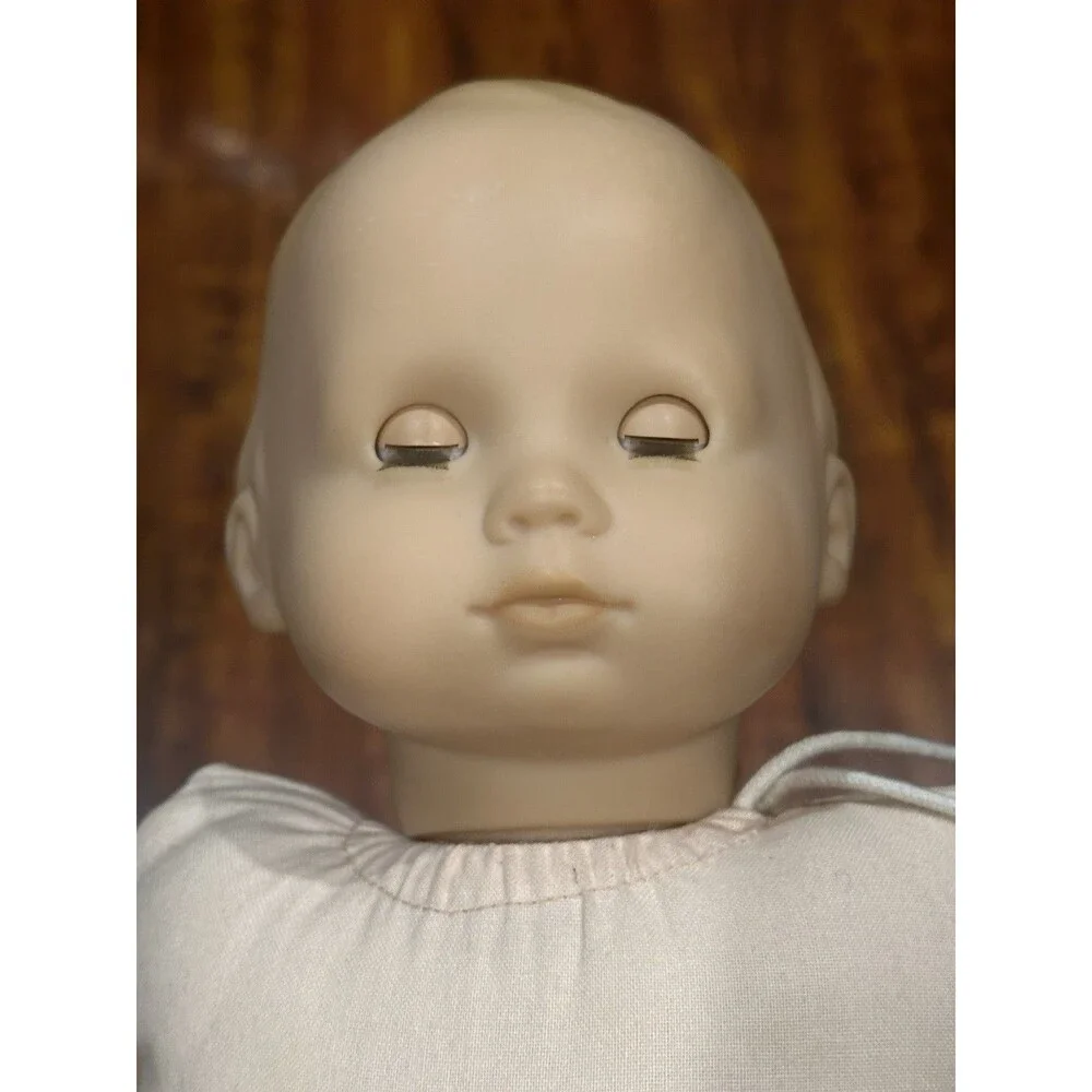 American Girl Light Hair & Eyes 15” Bitty Baby Doll & Yorkshire Terrier Dog Lot
